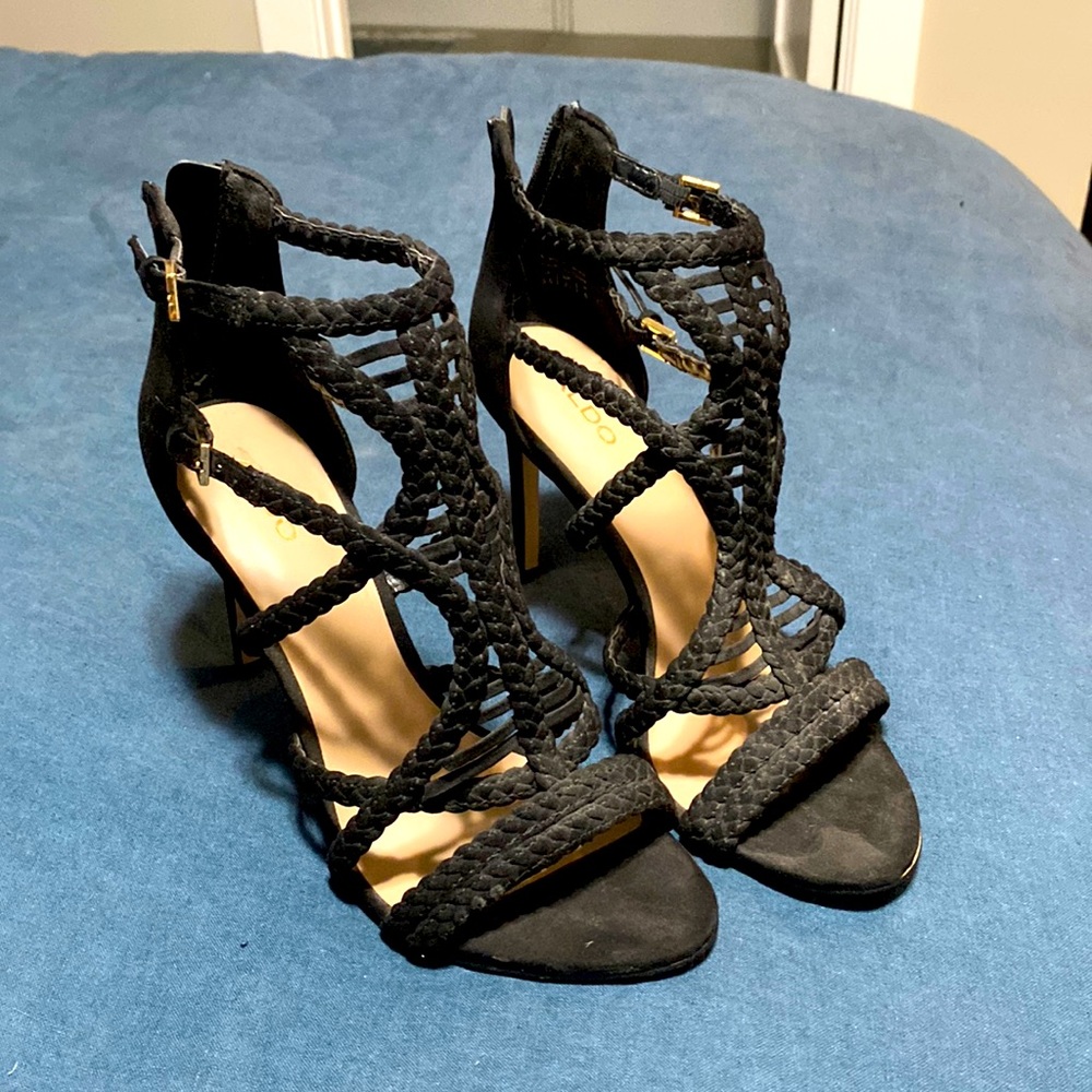 NEW Aldo sexy black heels size 8.5